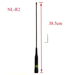 Antenne Mobile double bande pour autoradio baofeng ICOM, Radio amateur VHF UHF, NL R2 MHz, fouet Flexible, PL259, 144/430, nouveauté kt 8900 