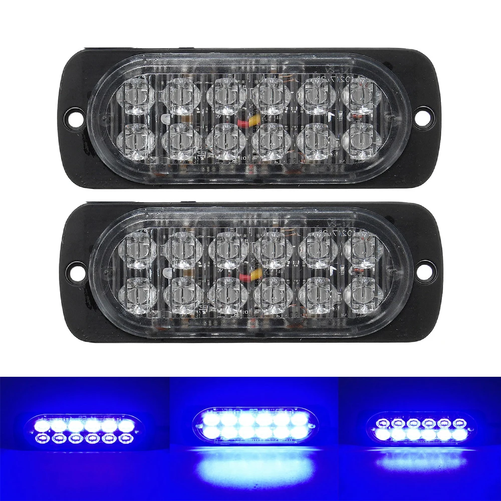 blue lights