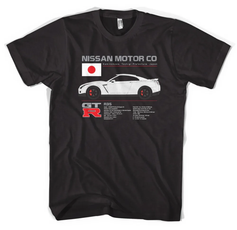 R35 Gtr Niss, Skyline, автомобили, дрифт, Драг, гонки, импорт, Jdm, R33, R34, R32 Летний стиль высокое качество футболки