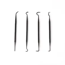 4 шт. Портативный двухсторонние нейлон Палочки набор пистолет Уборочные инструменты винтовки трубку очиститель Кисточки молния