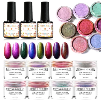 

Manicure Dipping System Kit Chameleon Nail Art Dip Powder With Dip Base Activator Gel Nail Color Natural Dry Without Lamp