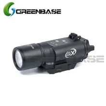 Greenbase Тактический оружейный фонарь SF; сезон осень-зима X300 Охота фонарик страйкбольный пистолет Скаут света Постоянный/Мгновенный Выход Пикатинни