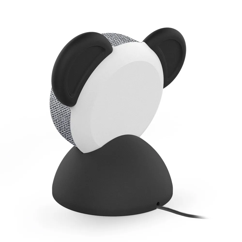 Совместимость с Amazon Echo Dot 3 базовое крепление профессиональная панда Нескользящая Настольная подставка держатель для Echo Dot 3-го поколения динамик
