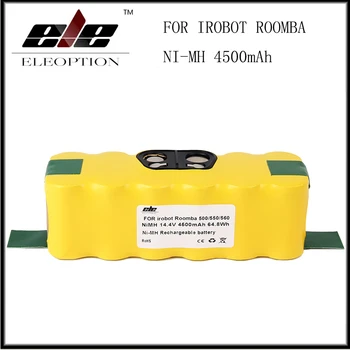 

ELE ELEOPTION 14.4V 4500mAh Ni-MH Battery for iRobot Roomba Vacuum Cleaner for 500 560 530 510 562 550 570 581 610 650 790 780