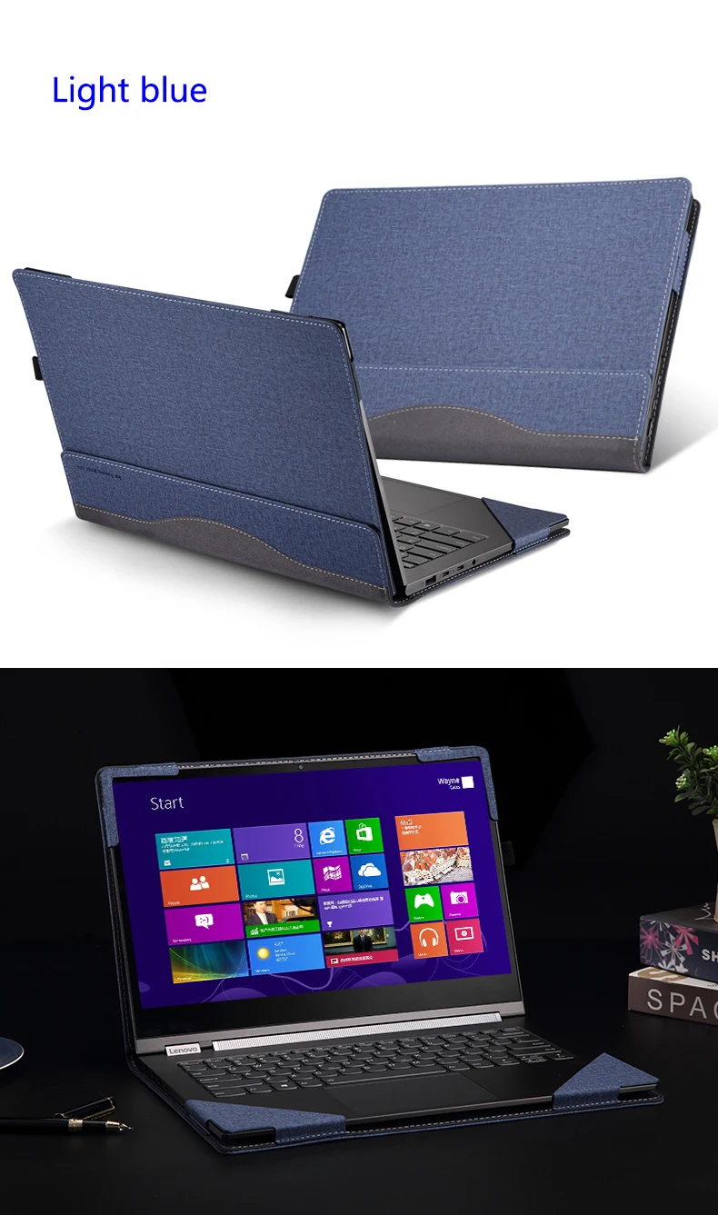 Estojos para laptop para lenovo, capa protetora,