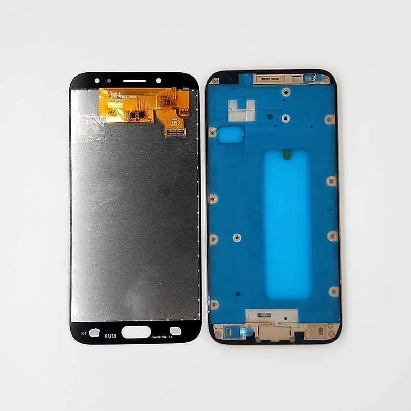 5 дюймов может регулировать яркость для Samsung Galaxy J7 Pro 2017 J730 J730F LCD с рамкой