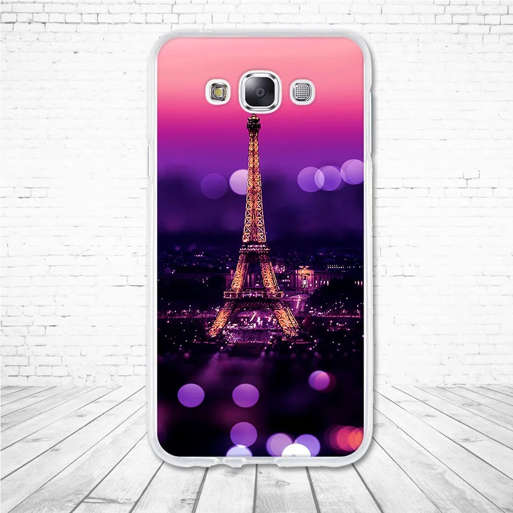 Чехол для Samsung Galaxy E7 роскошный мягкий силиконовый чехол накладка E700 E700F чехлы samsung