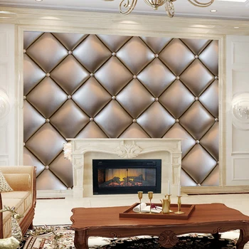 

Wholesale 3d photo mural soft bag mural wallpaper TV background 3d wall mural European style murals wallcoverings