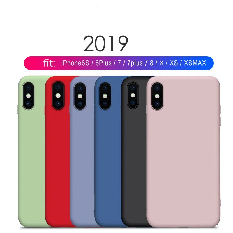 

Anti-fall for iPhone 7S 8S phone case for iPhone XR XS Max 7 6 6S Plus soft TPU silicone case Dream Shell phone case