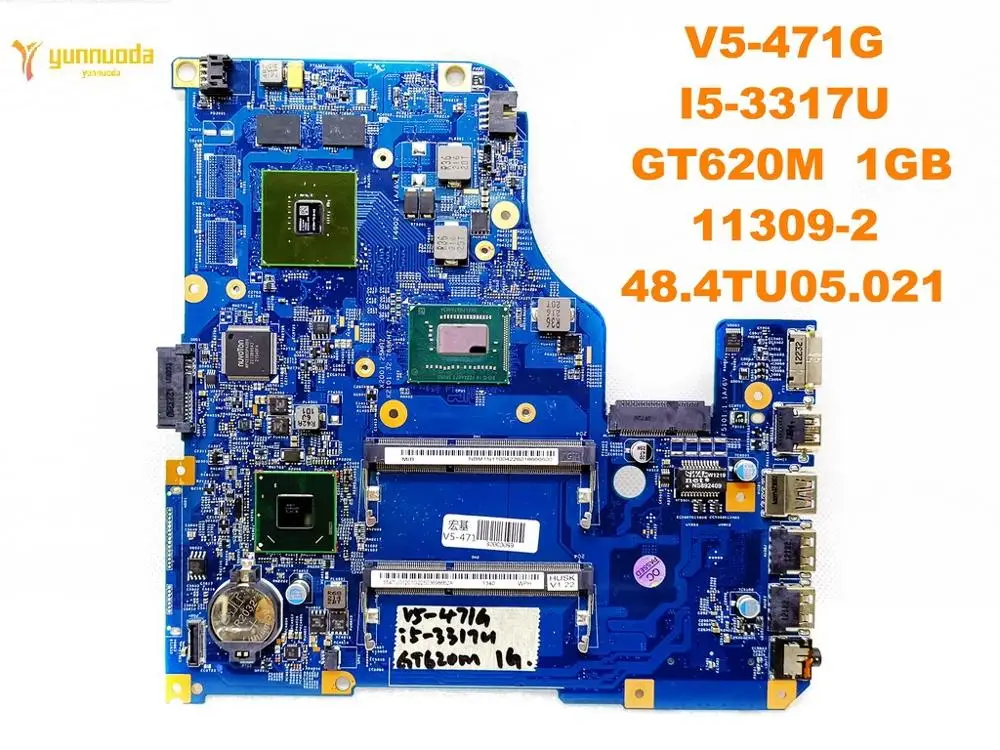 Original for font b ACER b font V5 471G laptop motherboard V5 471G I5 3317U GT620M