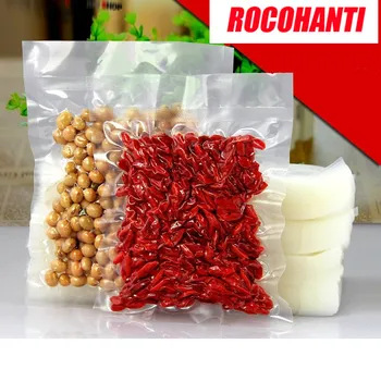

100X Transparent vacuum packaging bag 14 * 30 * 20 (nylon) with easy to tear the food bag