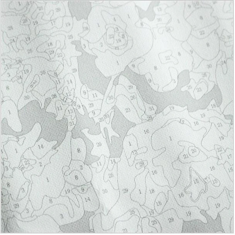 3 панели 40*50cmx3 рыбы и лотоса живопись по номерам холст маслом Картина стене плакат модульные картины Куадрос домашний декор RS194