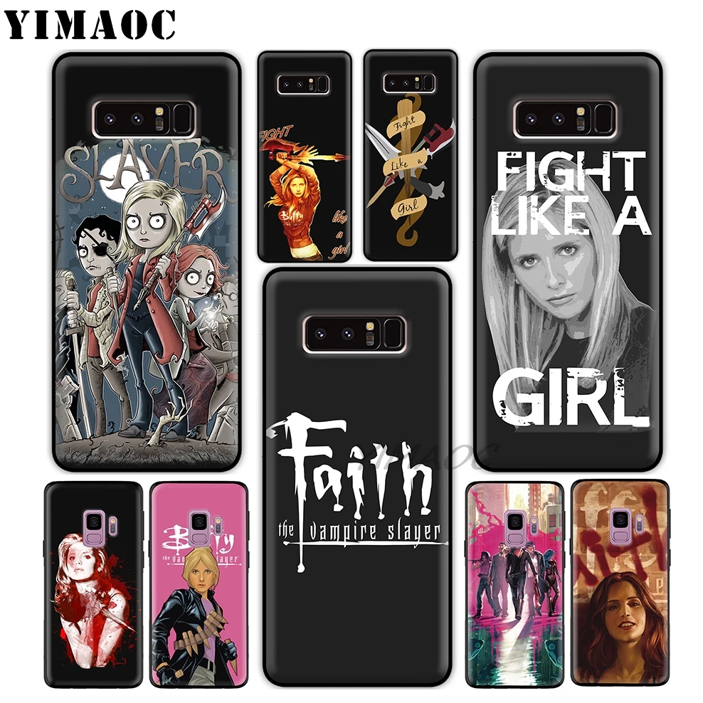YIMAOC Buffy The Vampire Slayer Soft Silicone Case for Samsung Galaxy A9 A8 A6 Plus 2018 A5 A3 2017 2016 Note 9 8 |