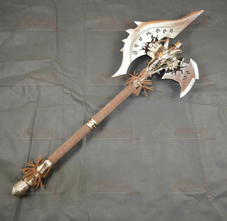 S1704 игра WOW FROSTMOURNE'S SISTER BLADE SHADOWMOURNE AXE AX SHADOW'S EDGE 43"