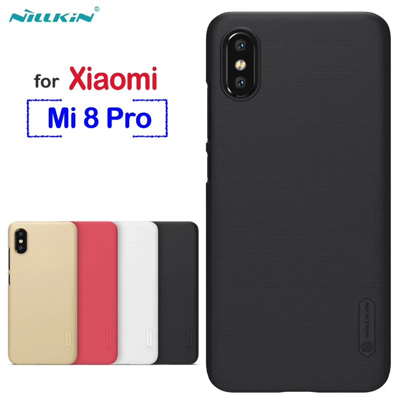 

Nillkin Frosted Case for Xiaomi Mi 8 Pro Cover PC Hard Back Case Mi8 Pro Matte Cover M8 Explorer Phone Bag Shell