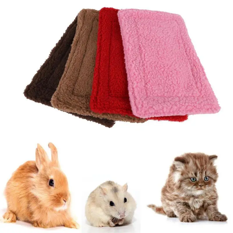 

Small Animal Guinea Pig Hamster Bed Mat House Warm Squirrel Hedgehog rabbit Chinchilla Bed House Nest Hamster Accessories