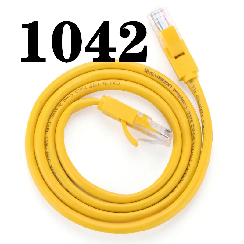 2019 кабель Ethernet высокое Скорость RJ45 сети LAN Кабельный маршрутизатор фута, компьютерный кабель для компьютерный маршрутизатор 1042