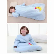 2016 new style cute baby child sleeping bag autumn and winter big infant warm winter quilt