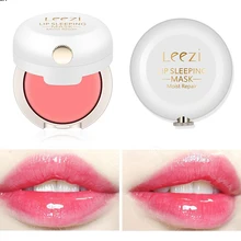 Leezi брендовая маска для ухода за губами, восстанавливающая спальную маску, ночная увлажняющая маска для удаления омертвевшей кожи губ, блеск для губ, маска для ухода за губами MA021