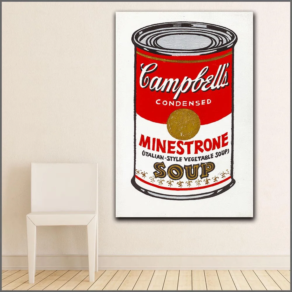 00 Andy Warhol, Little Campbell's Soup Can (Minestrone), 1962 2 3