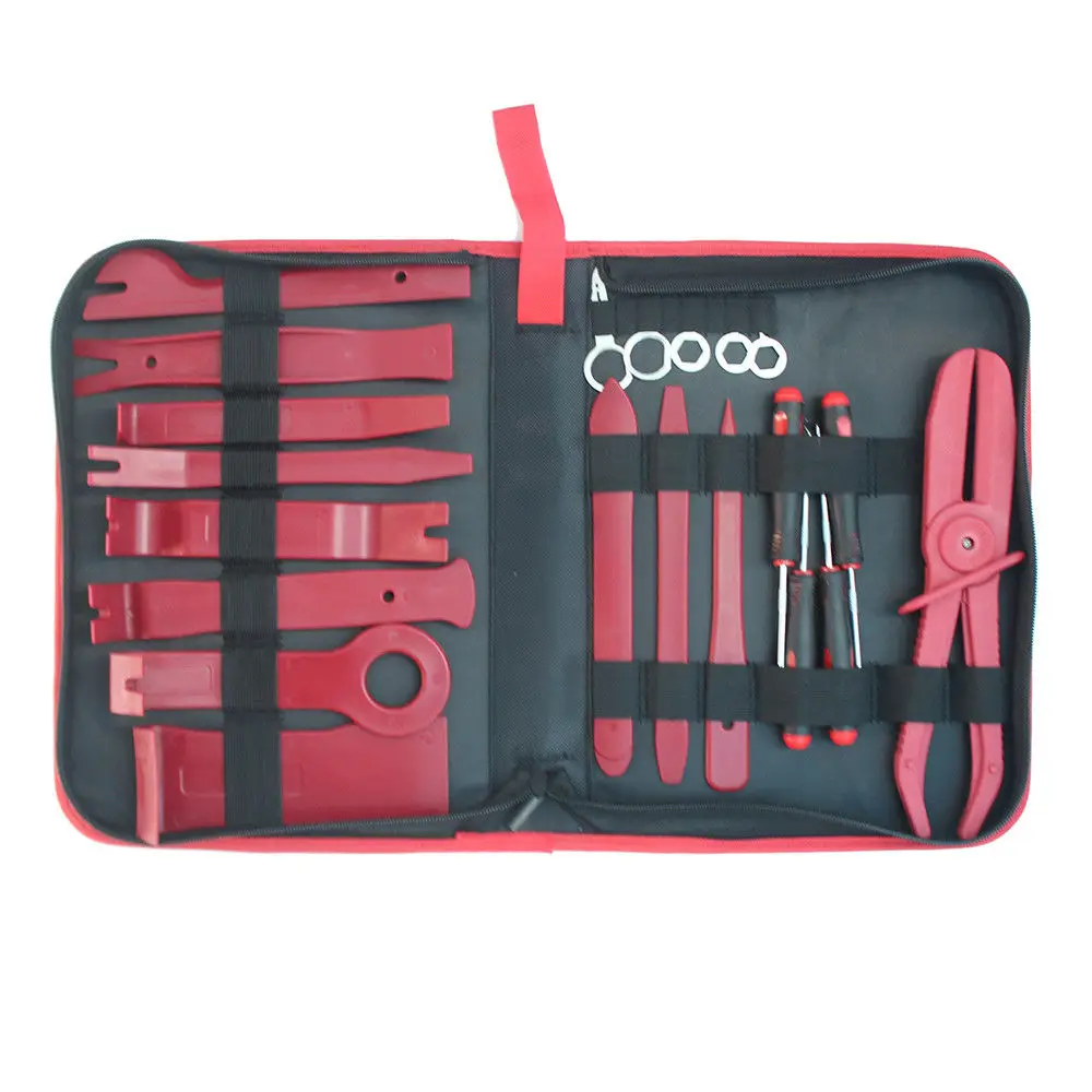  21 Pcs Car Trim Removal Tool Set Hand Tools Door Interior Clip Kit Audio Disassembly and Modificati