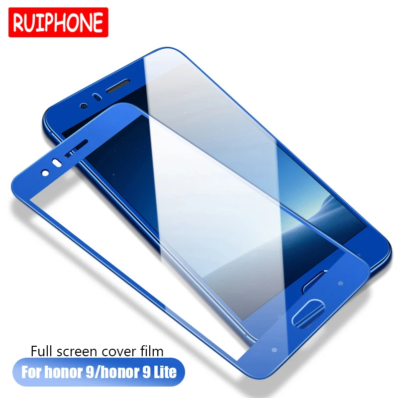 3D закаленное стекло для Huawei Honor 9 Lite V10 полное покрытие защитный экран V9