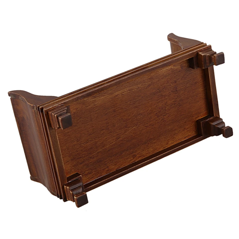  New Dollhouse Miniature Furniture Delicacy Vintage Single Bed 1:12 Scale Doll Toys Accessories