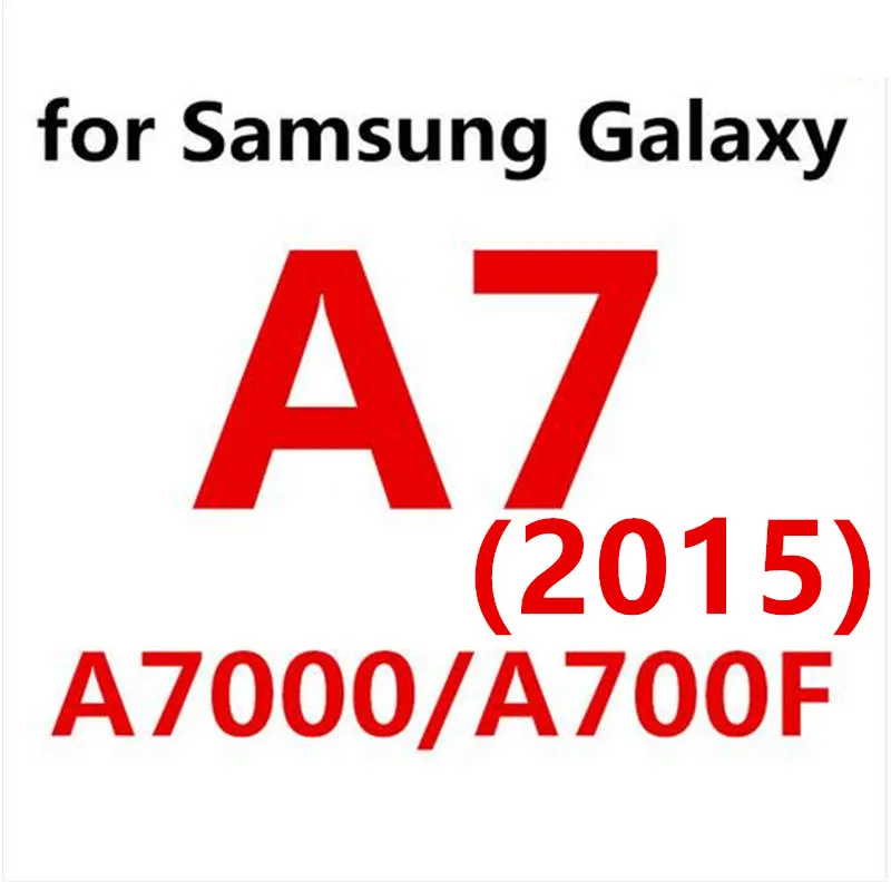 Для samsung Galaxy A30 A40 A50 A60 A70 M10 M20 A6 A8 J4 J6 A3 A5 A7 закаленное Стекло J1 J2 J3 J5 J7 Экран протектор - Цвет: A7 2015 A700F