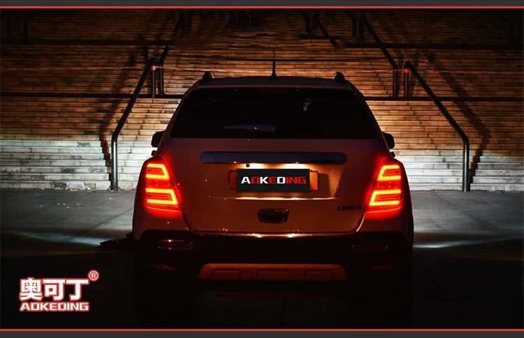 AKD автомобильный Стайлинг для Chevrolet Tracker задний светильник s- Trax светодиодный задний светильник DRL+ тормоз+ Парк+ сигнал