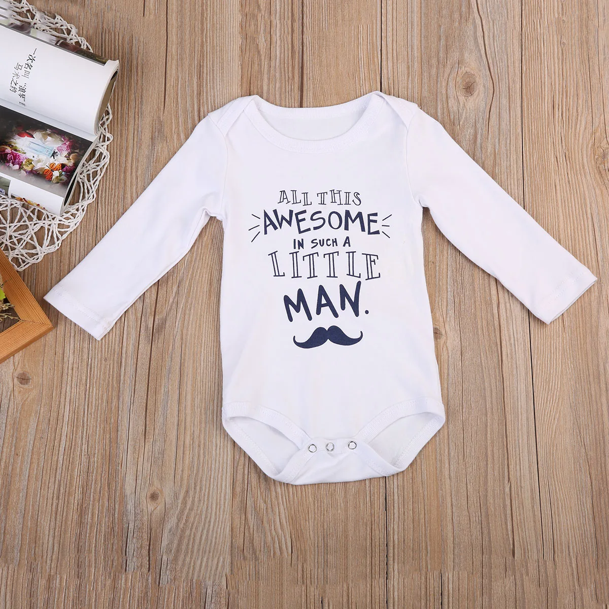 2017 Super Cute Babies Letters Bodysuit Clothing Infant Newborn Baby