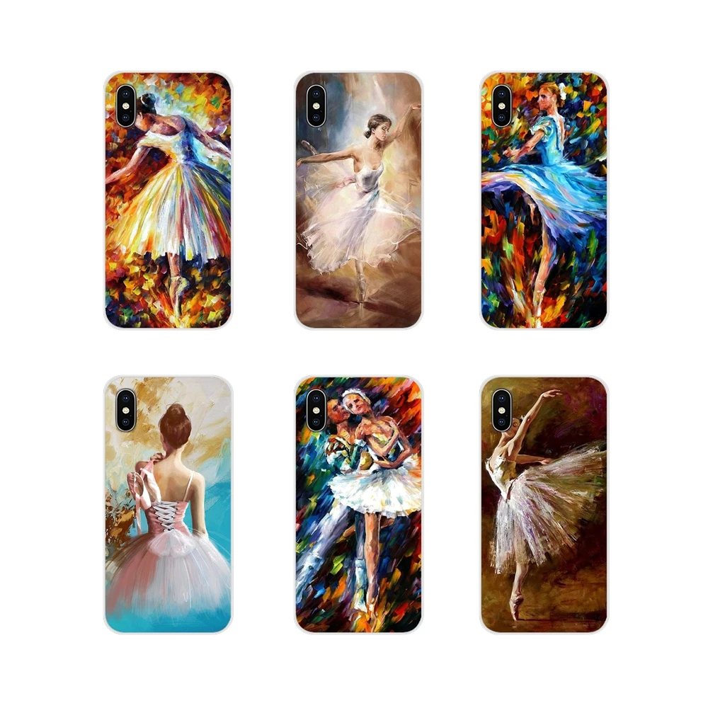 

Accessories Phone Shell Covers For Samsung Galaxy J1 J2 J3 J4 J5 J6 J7 J8 Plus 2018 Prime 2015 2016 2017 Ballerina oil painting
