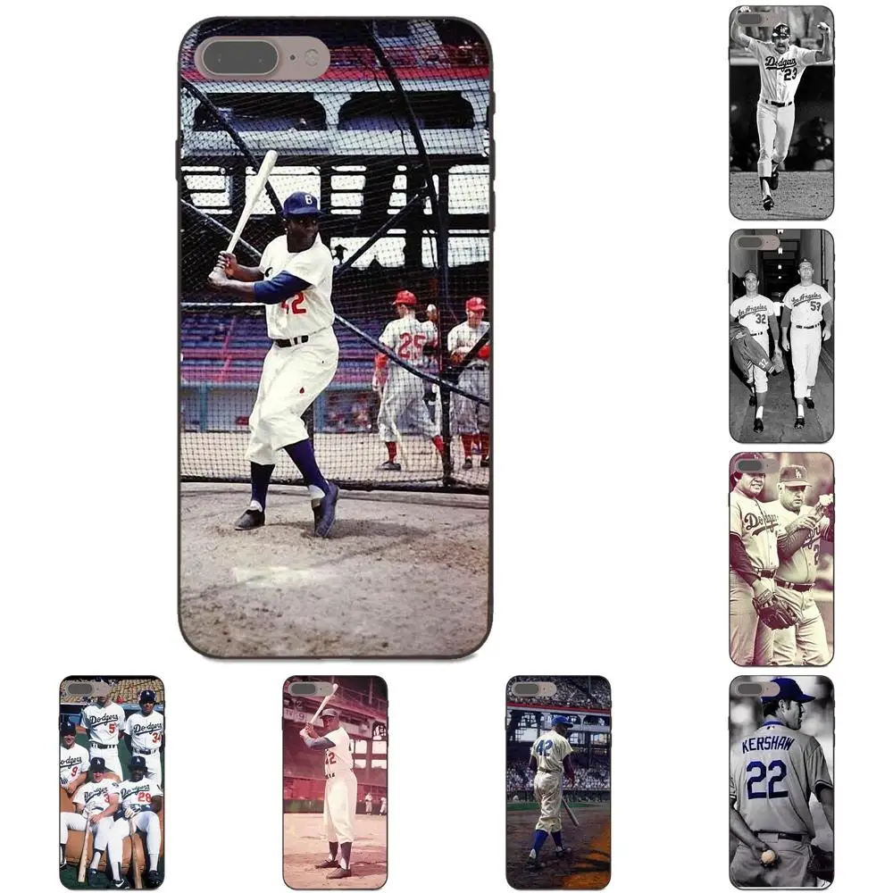 

La Dodgers Cool Baseball TPU Cell Phone Case For Apple iPhone 4 4S 5 5S SE 6 6S 7 8 Plus X XS Max XR
