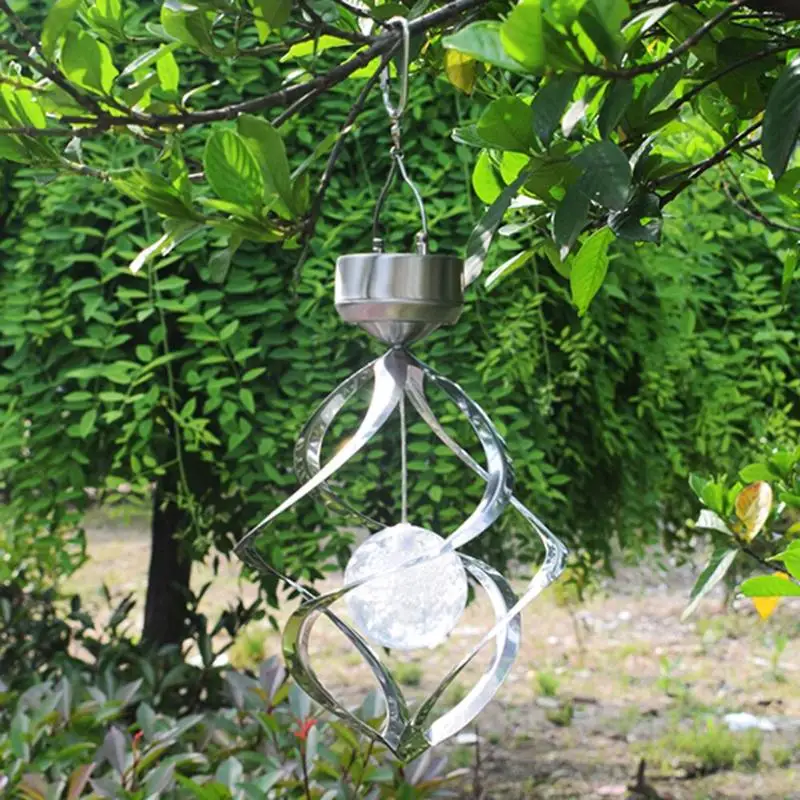 Солнечный СВЕТОДИОДНЫЙ светильник с музыкой, садовый подвесной светильник, Водонепроницаемый ночник, украшение сада