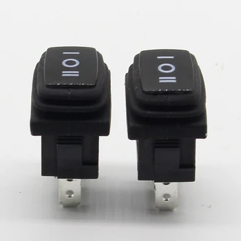 

5PCS Waterproof boat switch Rocker switch Power switch Miniature third gear switch 3 feet 3 files 6A 250V