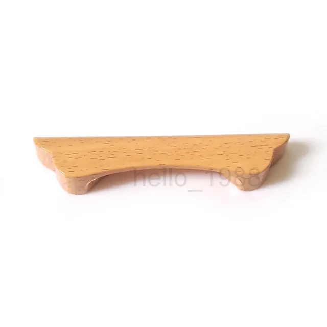 Best Offers 96mm ABS Plastic Imitation Wood Grain Cabinet Handle Kitchen Furniture Drawer Pull Cupboard Closet Dresser Drawer Handle