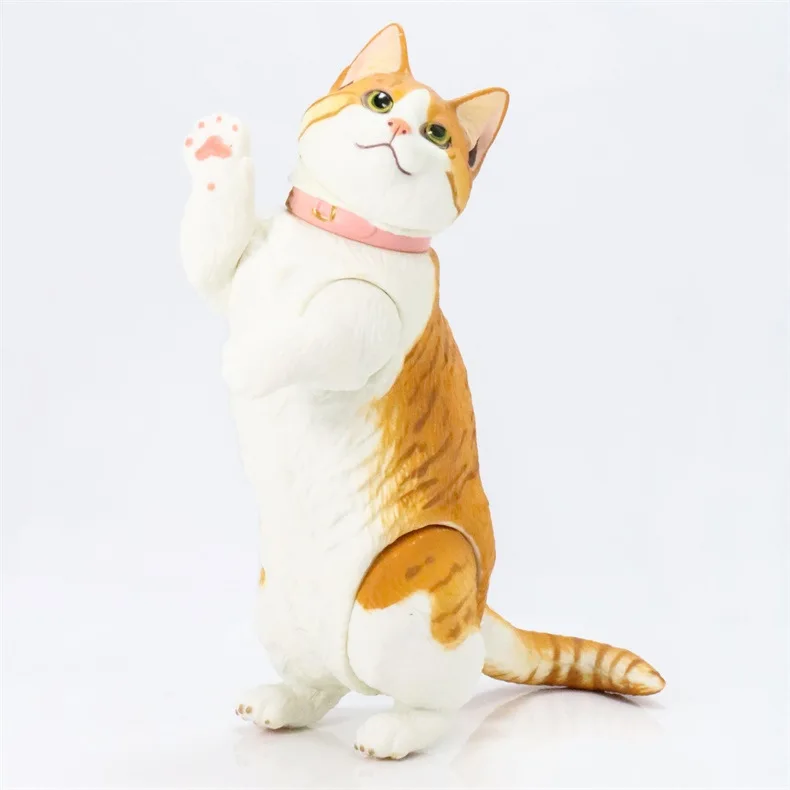 White Cat Variant Animal Action Figures figure Super Variant Tabby Cat