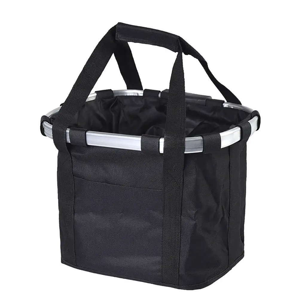 

Mountain Bike Aluminum Alloy Basket Bicycle Basket Front Bag Basket Durable