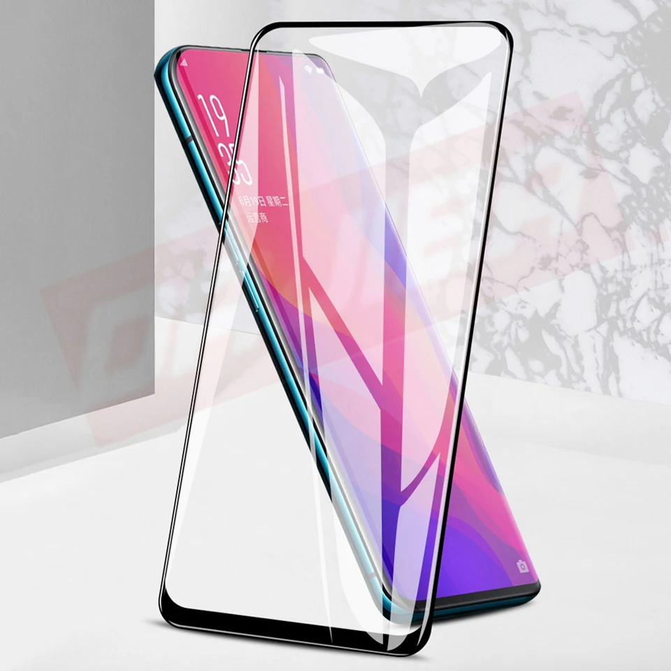 Закаленное стекло 3D Curve для OPPO Find X защита экрана закаленное защитное полное