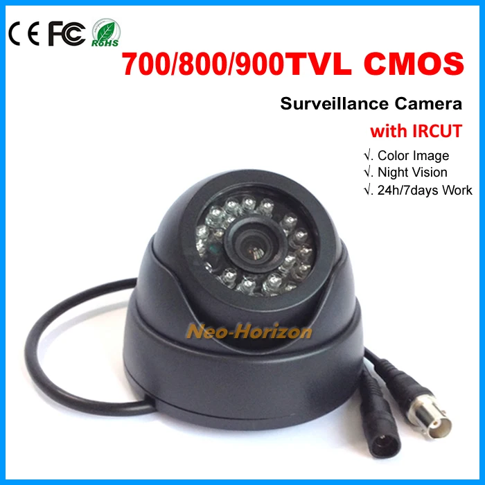 Big sale! CCTV Camera 700 800 900 TVL IR Cut Filter Night Vision Video indoor Dome Surveillance