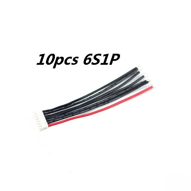 Lot 10 câbles équilibrage batterie LiPo JST-XH 22AWG 100mm 2S-6S