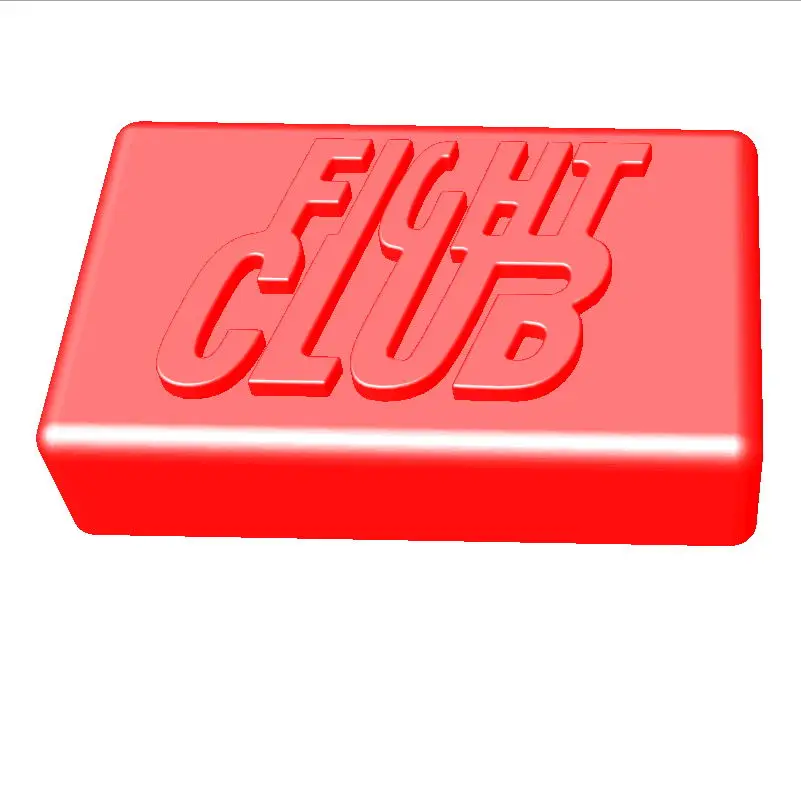 

Fight Club soap molds handmade soap molds fondant cake decoration resin clay molds aroma stone moulds flexible soap making mould