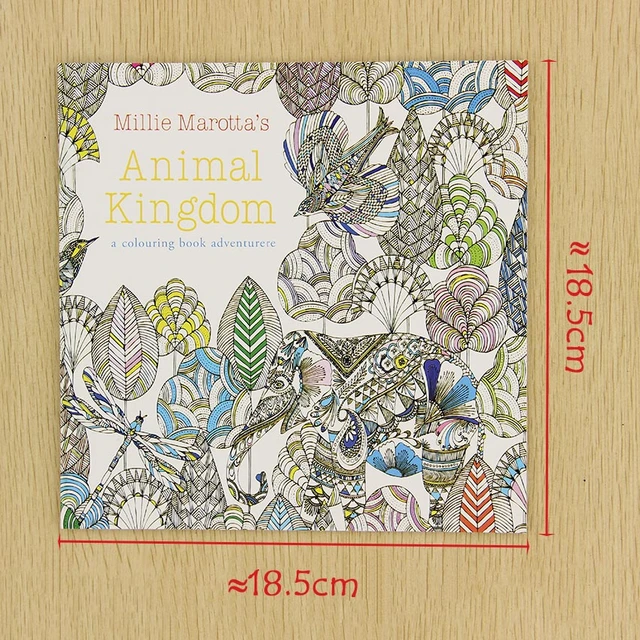 Livre de coloriage Mandala pour adulte, livre de coloriage Secret jardin  crayon de couleur, ensemble de dessin - AliExpress