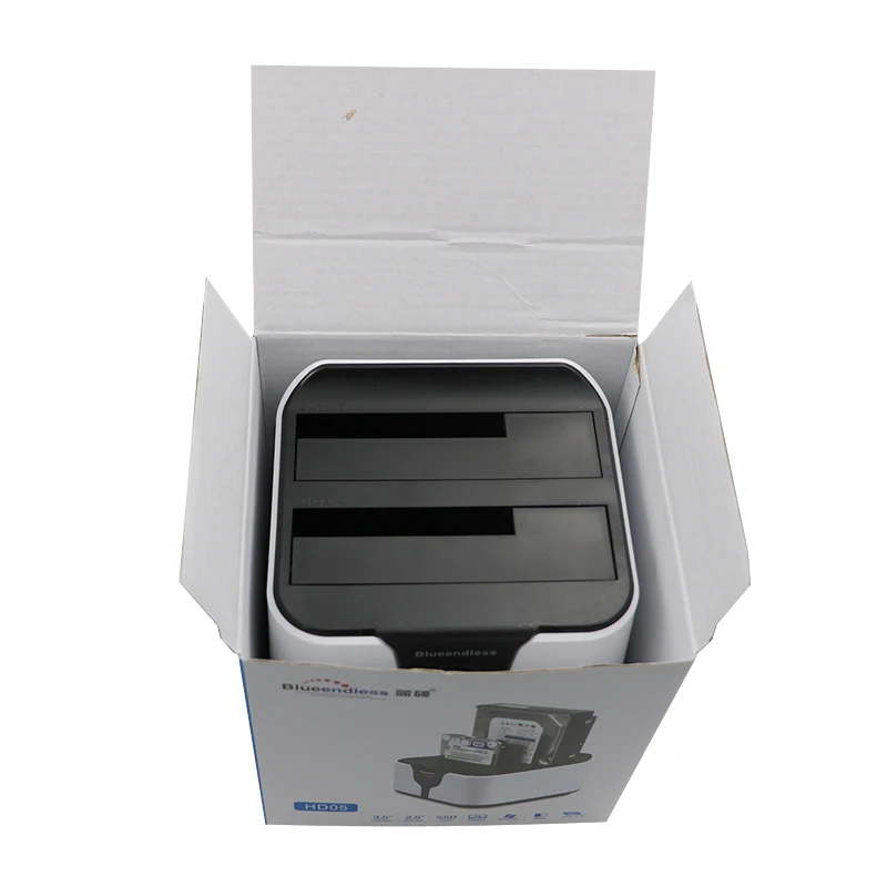 send from RU 2 bay 3.5''2.5'' hdd ssd enclosure sata hard disk boxes usb3.0 clone (3)