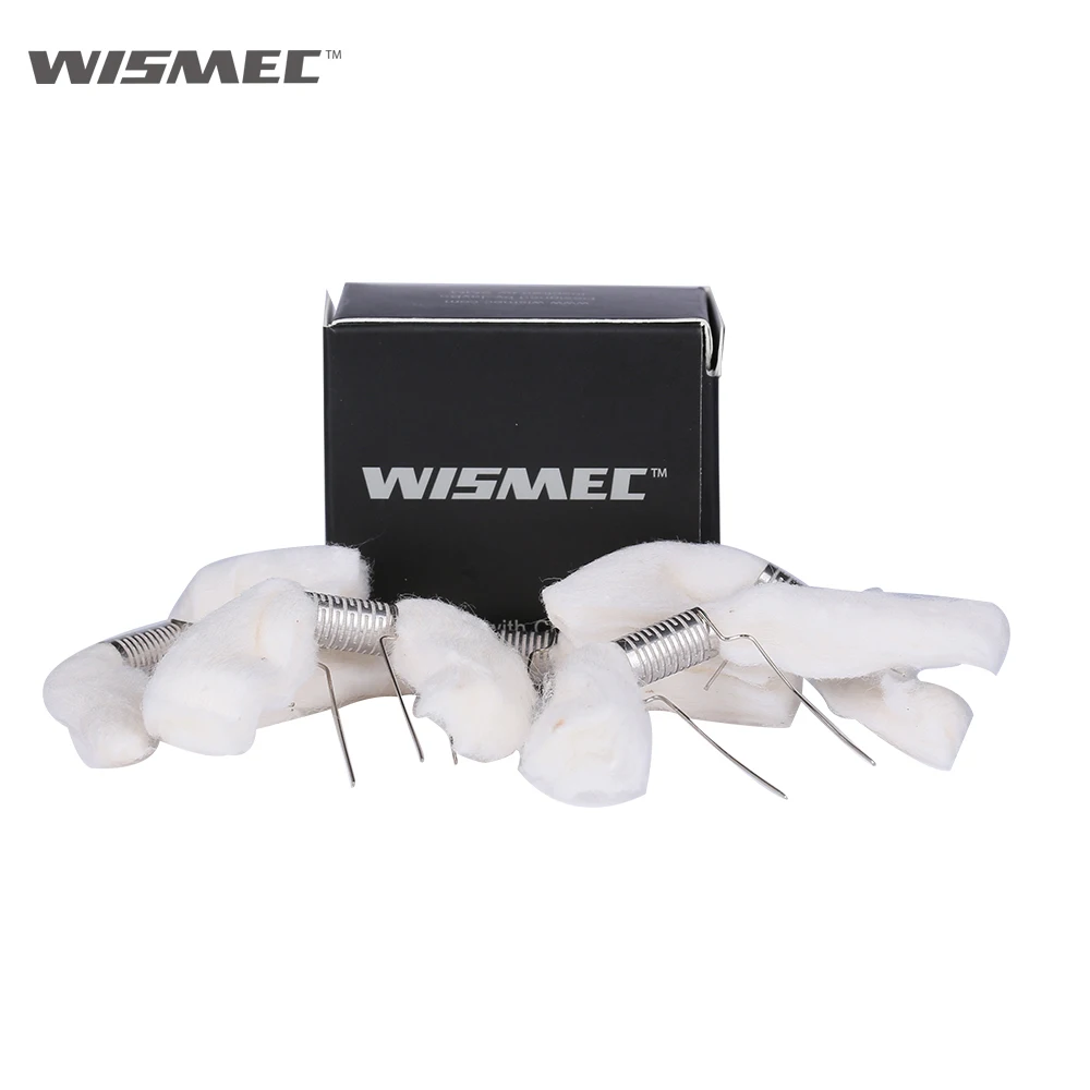 

Clearance 5PCS/Pack WISMEC NotchCoil for Theorem RTA Atomizer