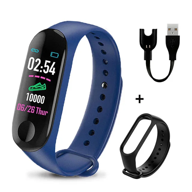 Смарт-часы M3 для мужчин и женщин, пульсометр, кровяное давление, фитнес-трекер, умные часы, спортивные Смарт-часы для IOS, Android - Цвет: As the show5