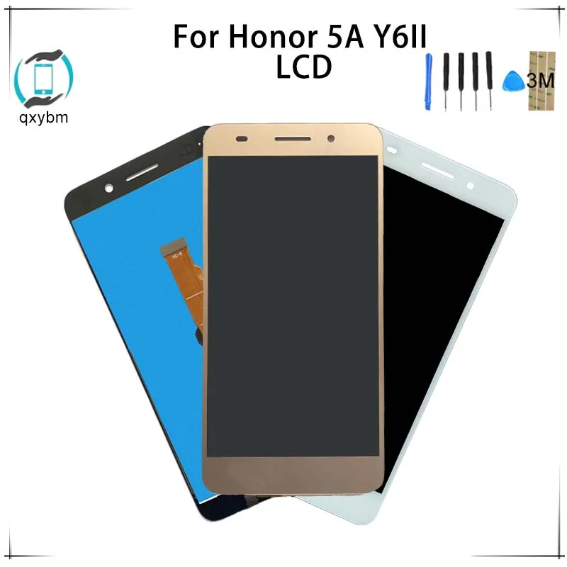 Для Huawei Honor 5A Y6 II CAM-L23 CAM-L03 CAM-L21 ЖК-дисплей сенсорный экран дигитайзер замена без