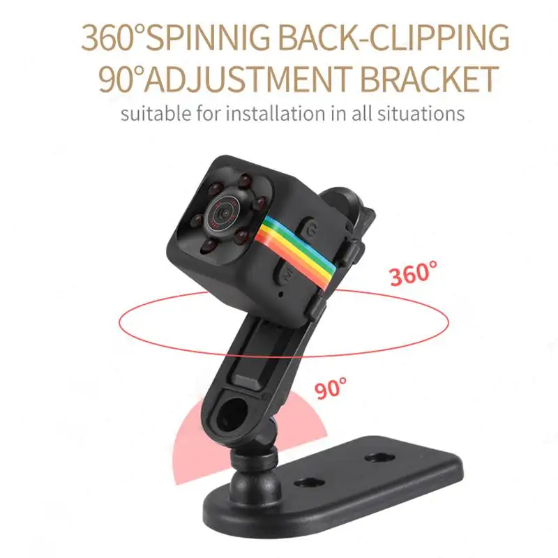 

New SQ11 HD 480P Mini Camera Sensor Night Vision Camcorder Motion DVR Micro Camera Sport DV Video Cam6