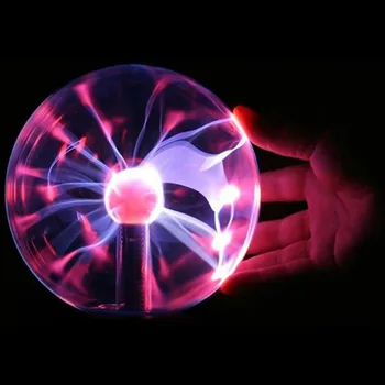 

Magic Glass Plasma Ball Light Global Electrostatic Ion Lamp LED Plasma Fantastic Night Light Crystal And Holiday Lamp