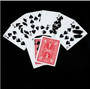 

Free Shipping Fast Card Printing Super Print Cards Magic Tricks Close Up Magic,Illusion,Easy To Do,Magic Toys