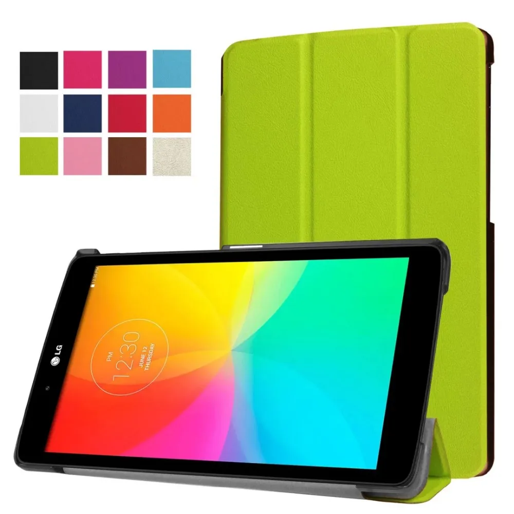 CucKooDo Folio кожаный смарт-чехол для мобильного телефона LG G Pad X 8,0(T-Mobile V521WG)/G Pad III 8,0 V525 гироборд с колесами 8 дюймов планшет